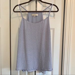 Loft Swing Camisole Blouse in Periwinkle